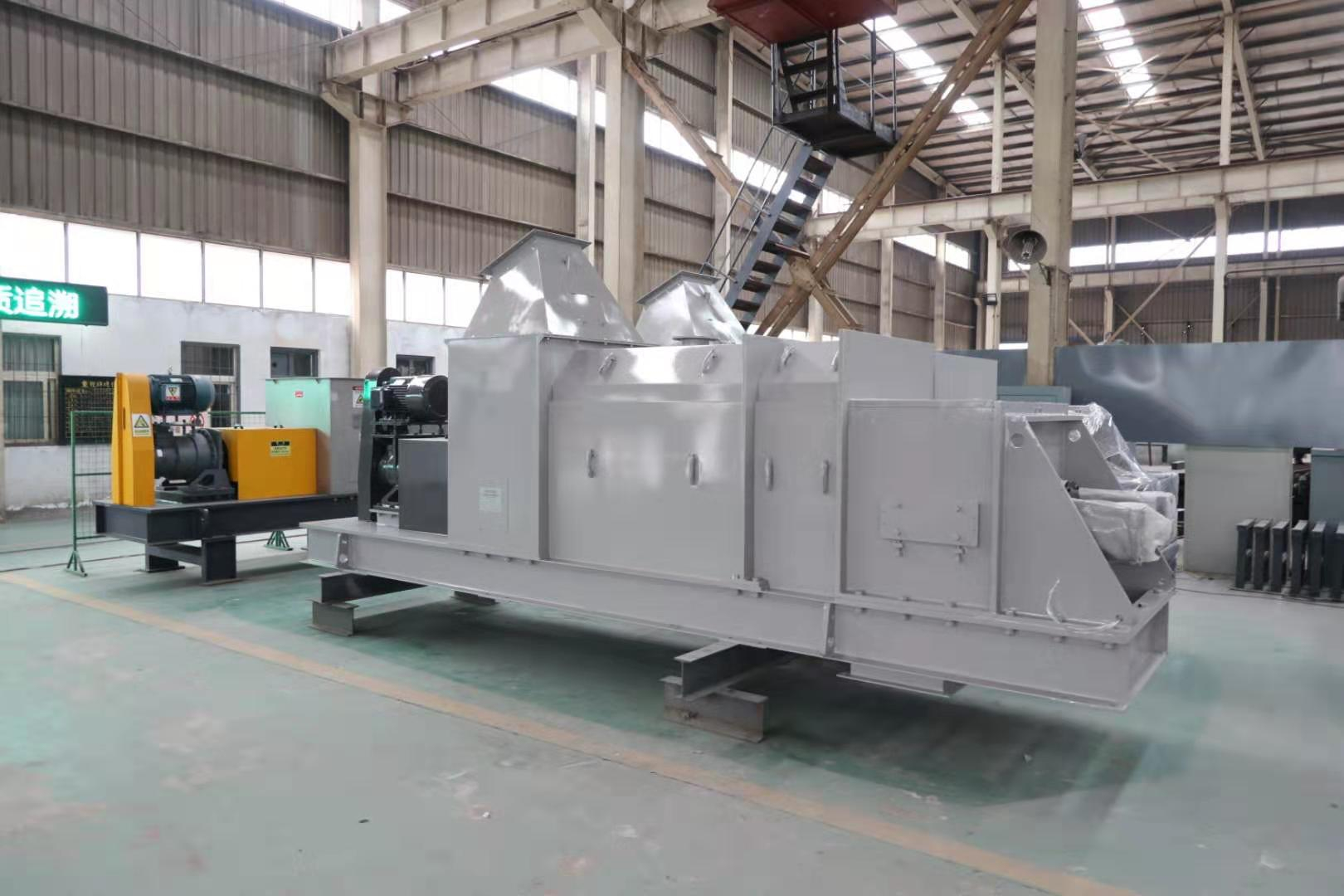 中天星火提醒餐厨垃圾脱水机开机准备工作